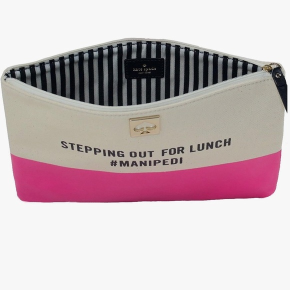 Kate Spade - Georgie Call to Action Clutch Natural Pink - Picture 3 of 5